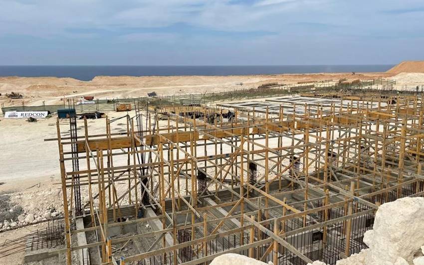 Construction by Gama and Redcon at Katameya Coast underway image 4