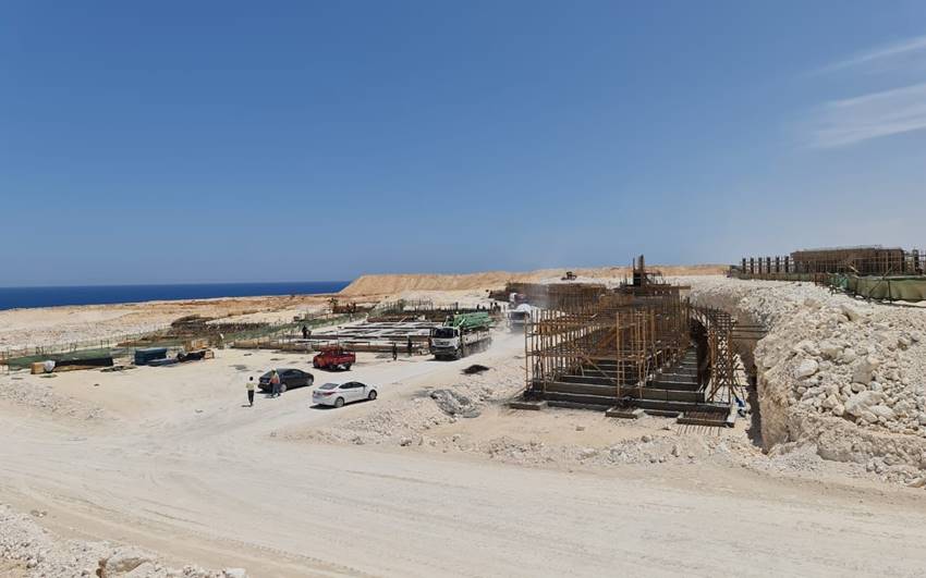 Construction by Gama and Redcon at Katameya Coast underway image 7