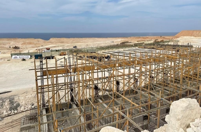 Construction by Gama and Redcon at Katameya Coast underway